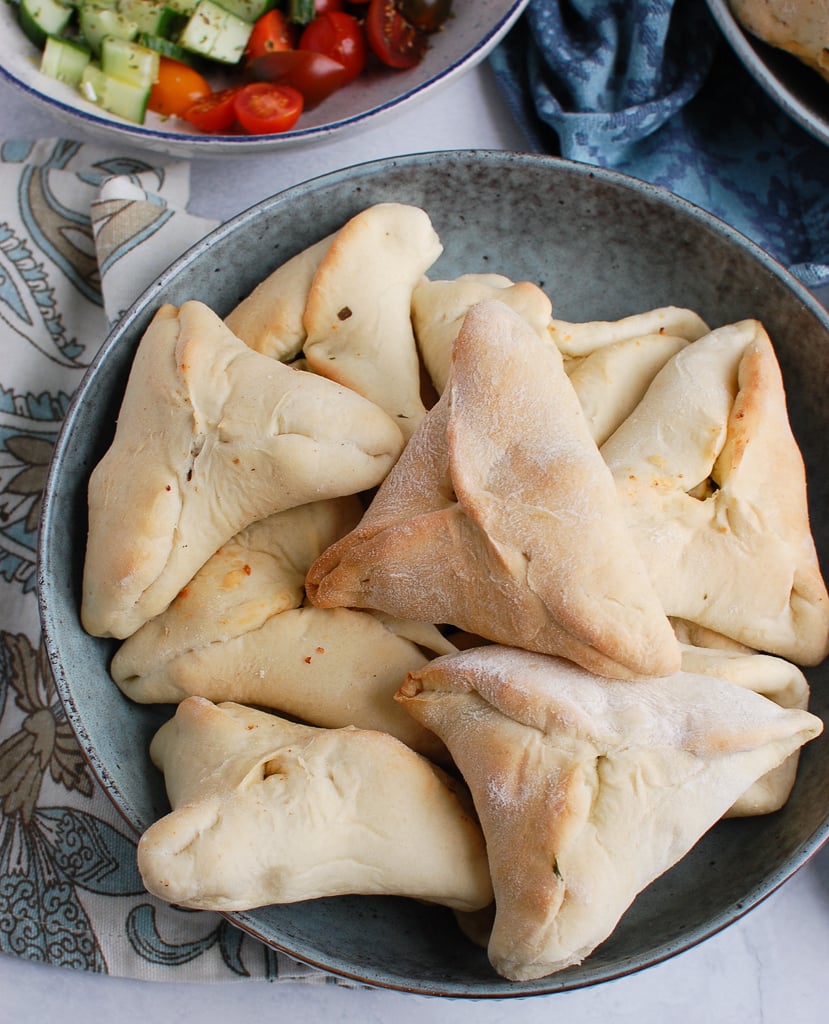 Lemony Lebanese Spinach Fatayer: Perfect Appetizer & Freezer Friendly